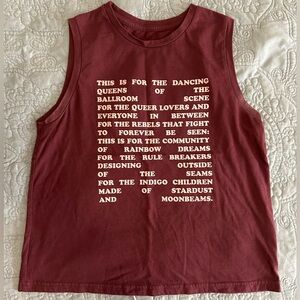 Maroon Pride Tank Top